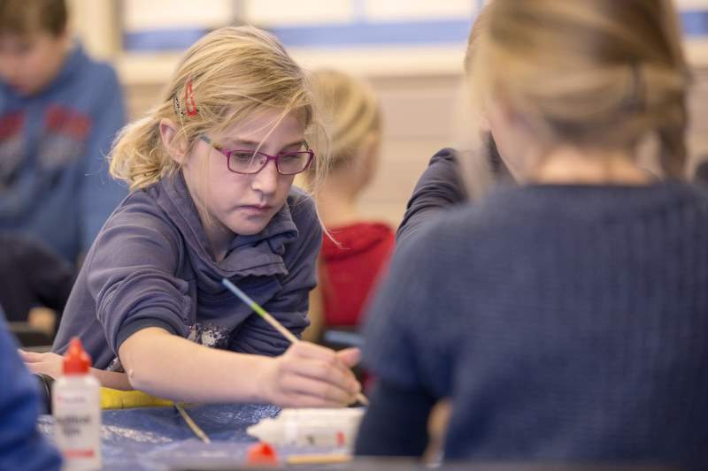Kunst op Doornveldschool Staphorst (video en foto's)
