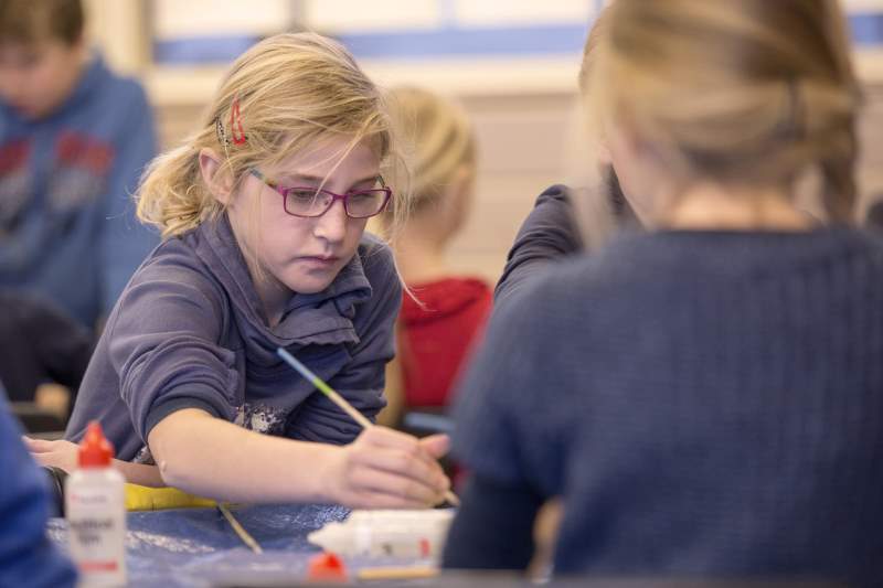 Kunst op Doornveldschool Staphorst (video en foto's)