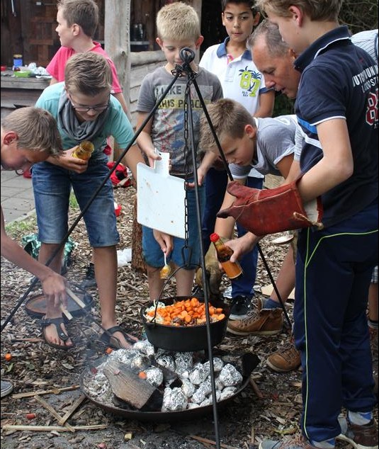 Koken als een cowboy (bekijk hier de fotoserie)