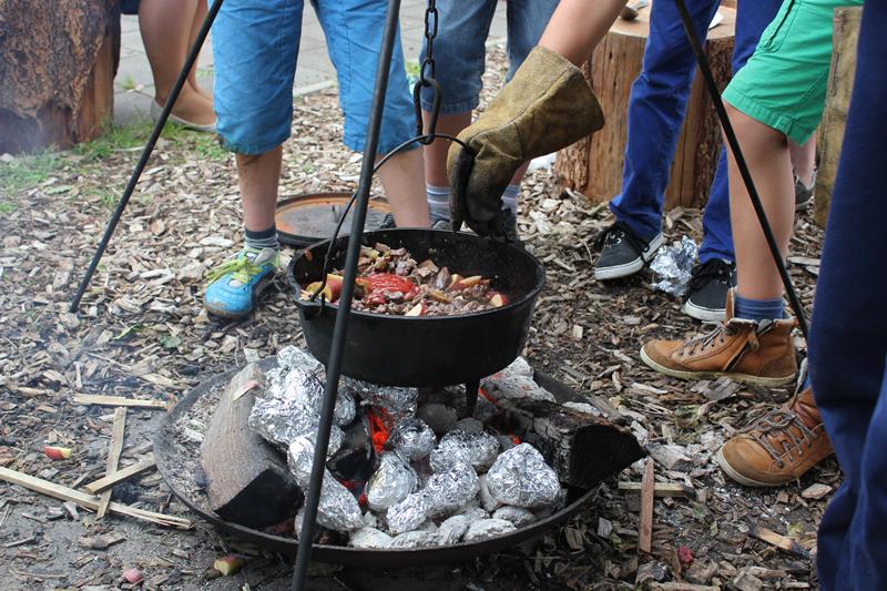 Koken als een cowboy (bekijk hier de fotoserie)