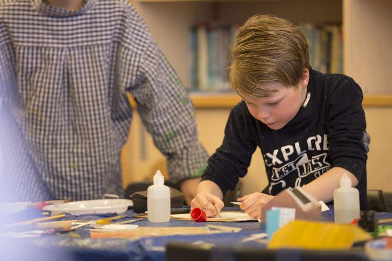 Kunst op Doornveldschool Staphorst (video en foto's)