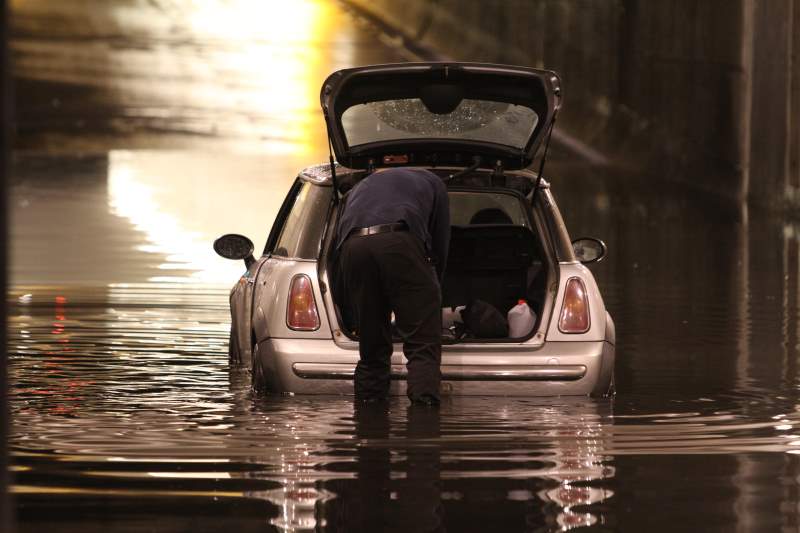 Prachtige luchten en héél veel water (fotoserie)