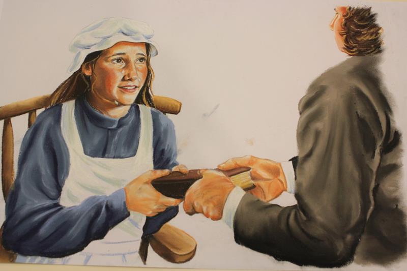 Joh. Calvijnschool Leerdam leert over Mary Jones (fotoserie)