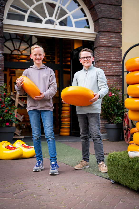 In de leer bij een Goudse kaasmeester