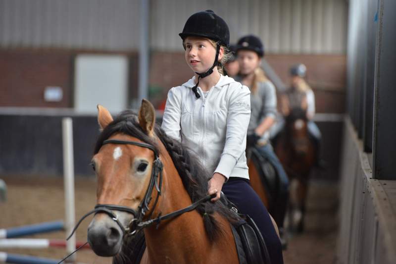 Geanne is een echte paardenfan