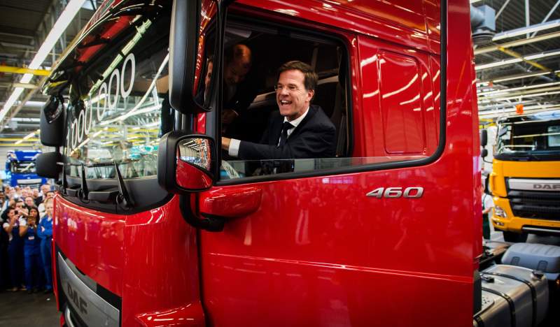 DAF maakte vandaag de miljoenste vrachtwagen