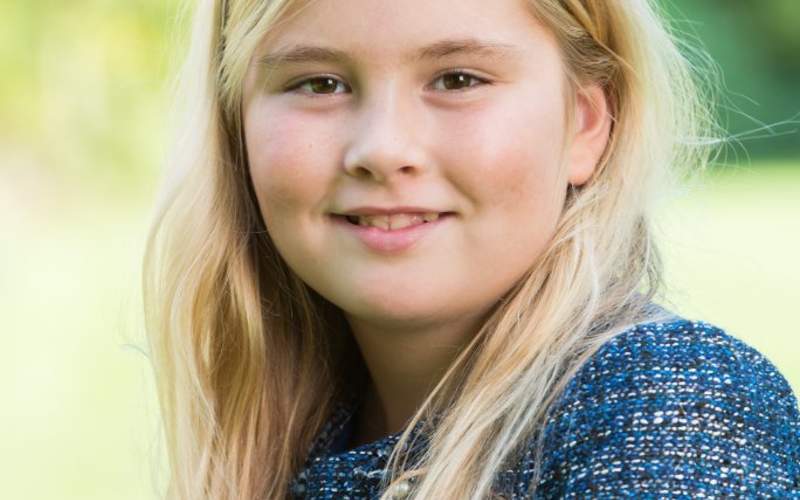Prinses Amalia is elf jaar