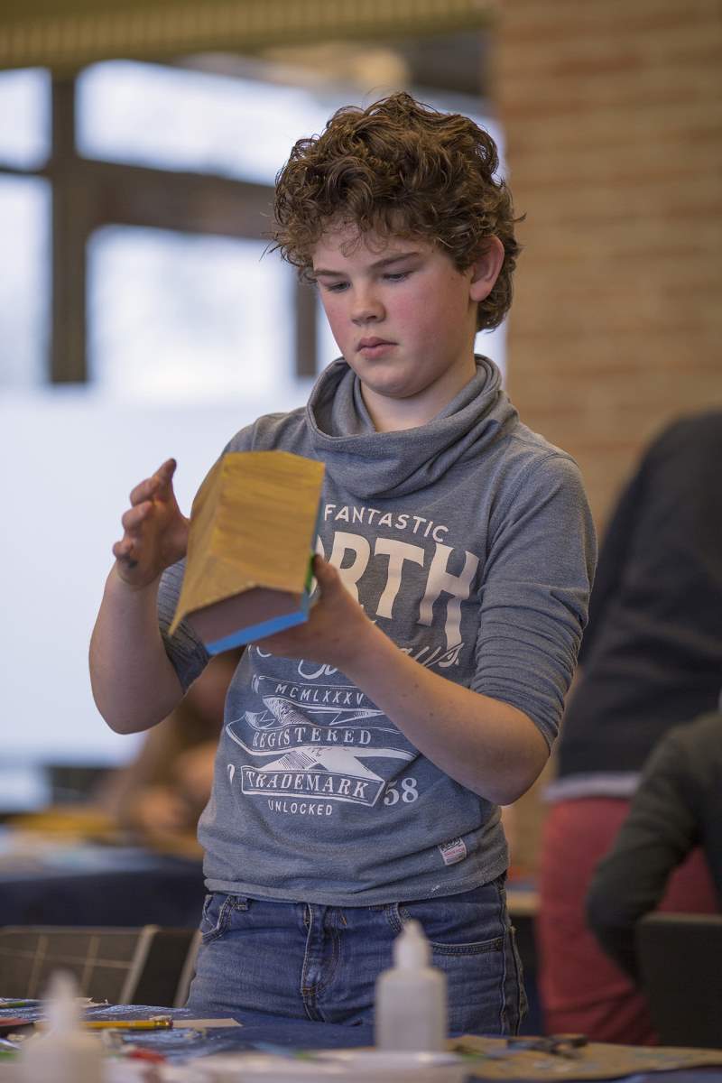 Kunst op Doornveldschool Staphorst (video en foto's)