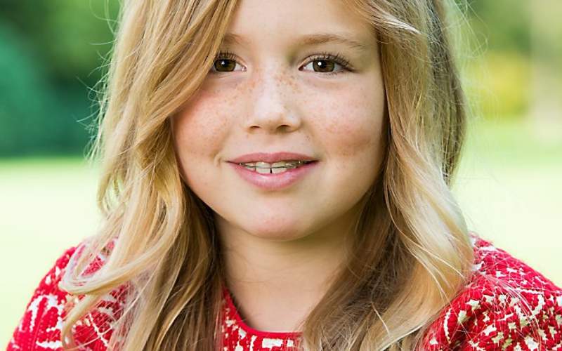 Prinses Amalia is elf jaar