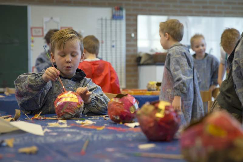 Kunst op Doornveldschool Staphorst (video en foto's)