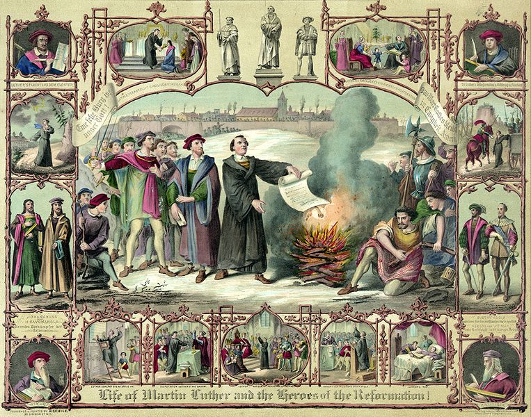 Het leven van Maarten Luther
