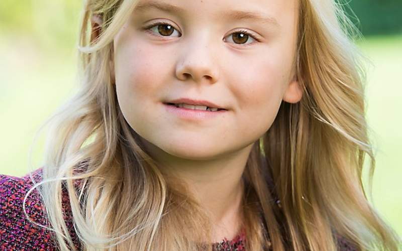 Prinses Amalia is elf jaar