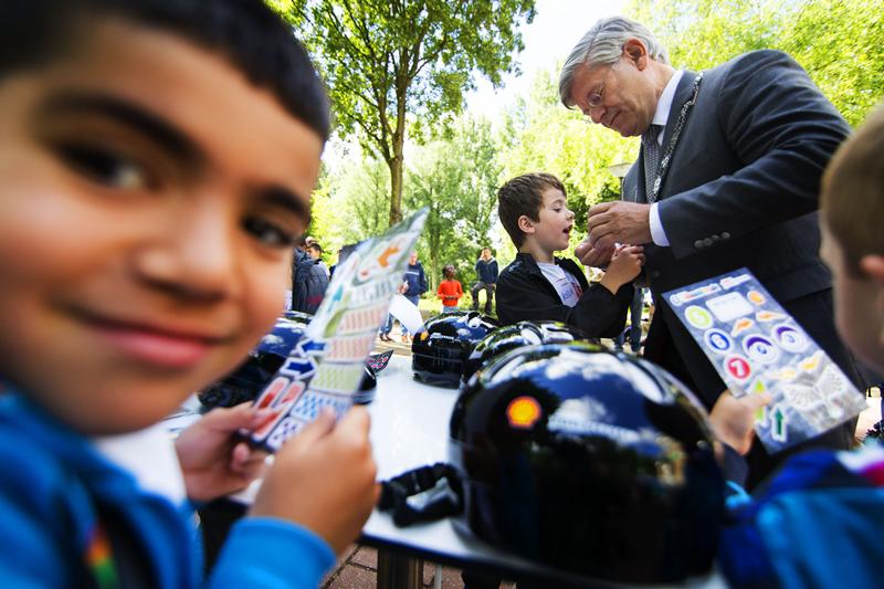 Helmendag voor kinderen (met fotoserie)