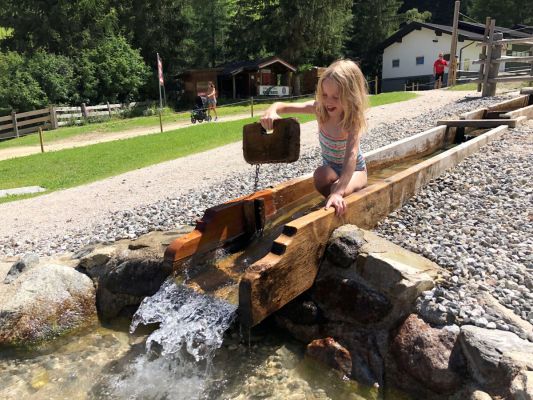 Spetteren en spatten op de Klausberg