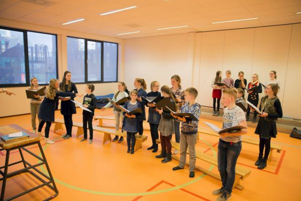 Kinderen zingen op Ars Musica
