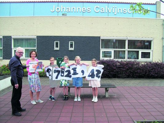 Johannes Calvijnschool in Urk haalt geld op voor Malawi