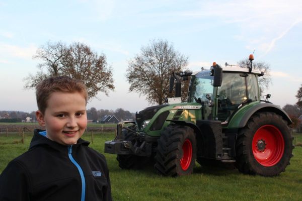 Patrick rijdt al op een Fendt (fotoserie)