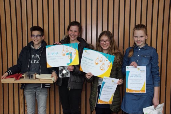 Basisschool De Wegwijzer wint ontwerpwedstrijd WUR