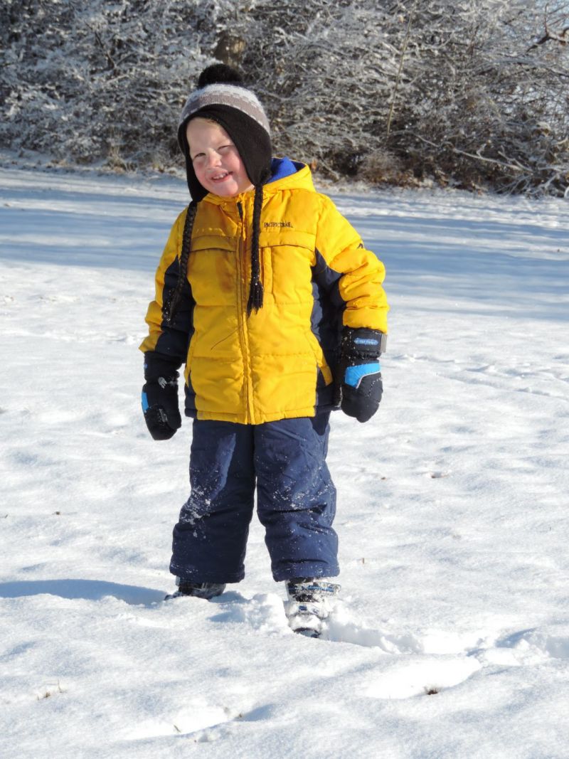 Lekker kijken naar Kitslezers in de sneeuw!