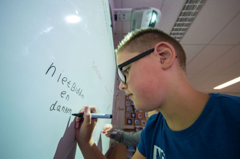 Pieter, Christian en Matthea zijn blij met reformatorisch onderwijs