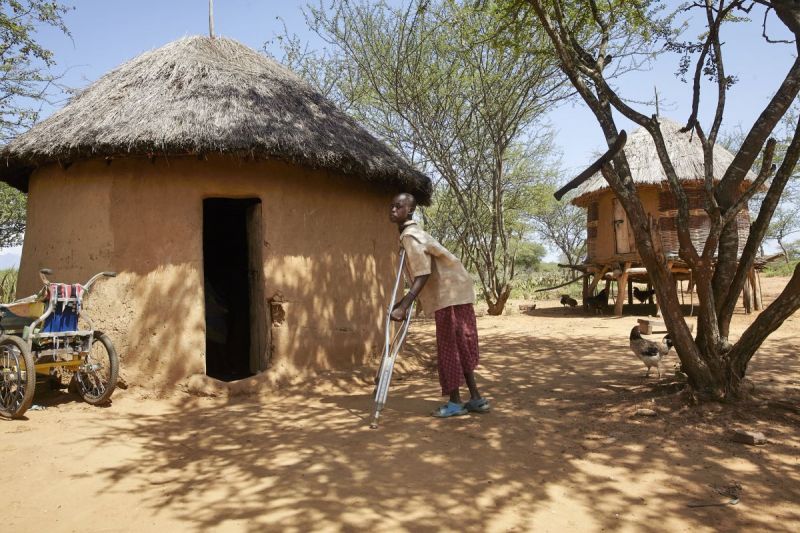 Gehandicapte kinderen gezocht in Uganda