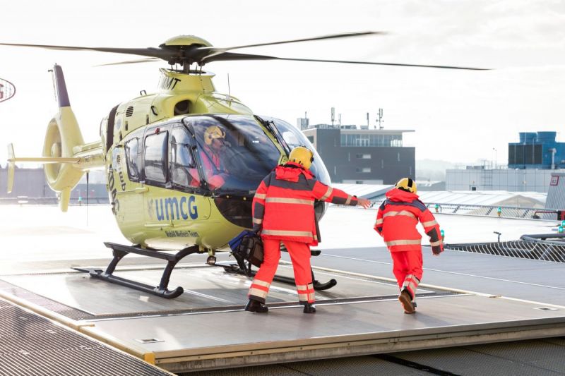 Er zijn veel levens gered dankzij 4 traumaheli's