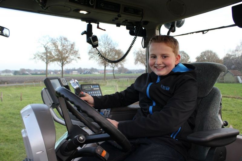 Patrick rijdt al op een Fendt (fotoserie)