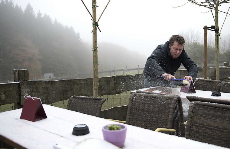 Eerste sneeuw is gevallen in Nederland!