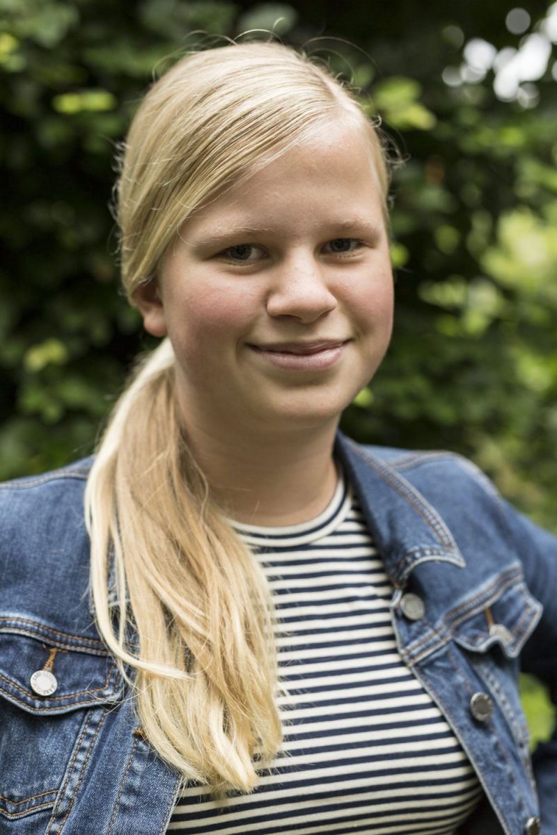 Disa (8) leeft soms als Viking