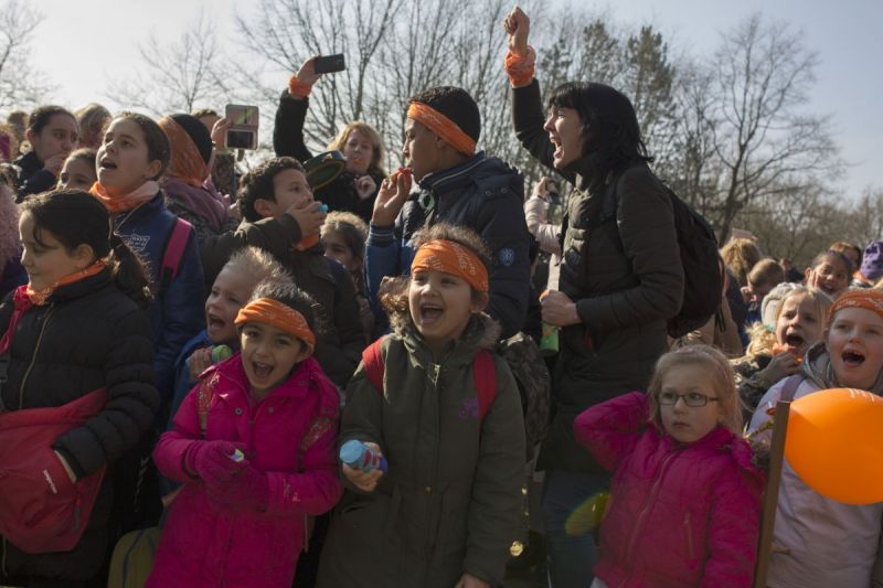 3000 kinderen verbreken schoolreisjerecord