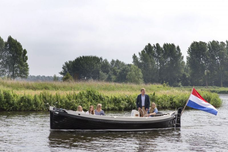 Koninklijk gezin op de foto