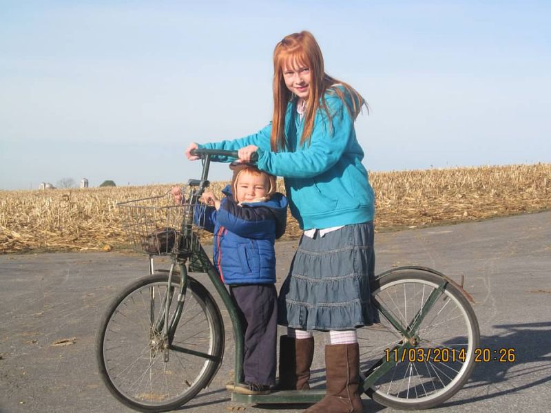 Twee zusjes logeren bij de Amish
