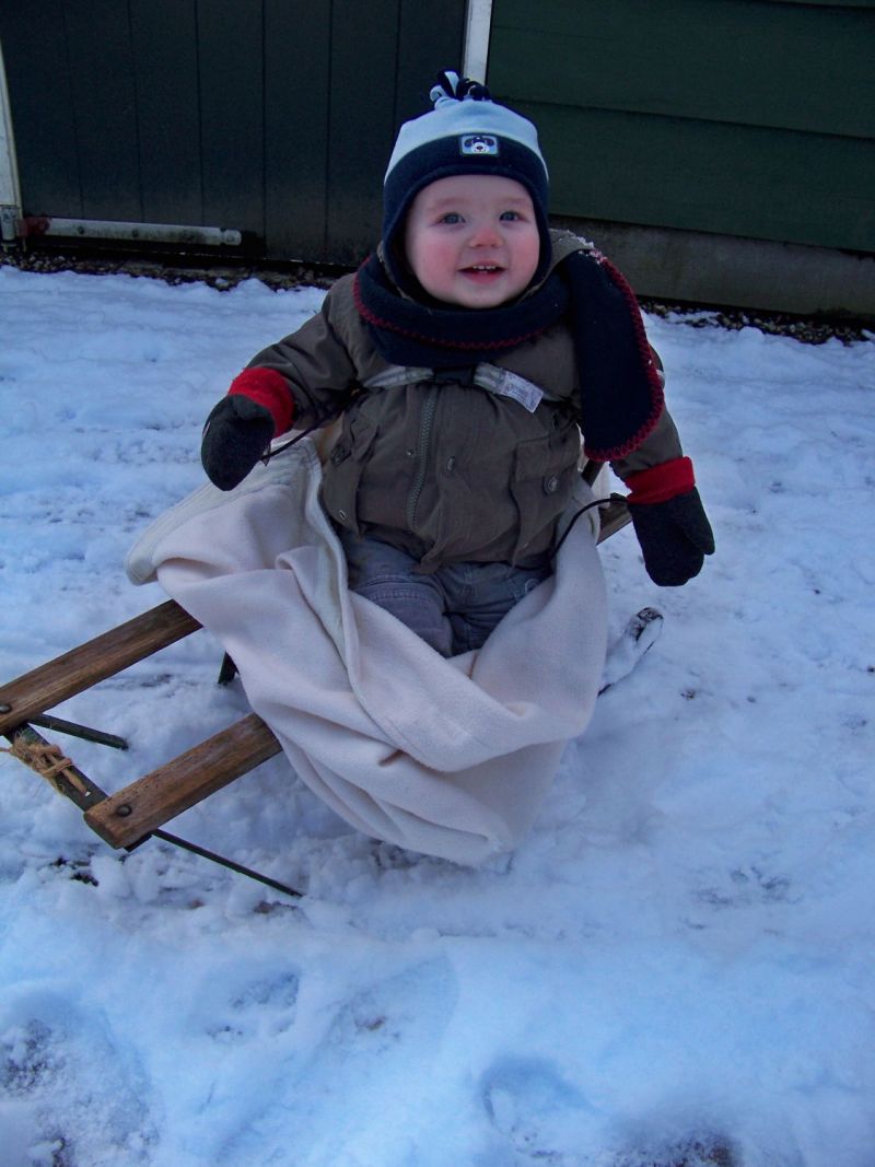 Lekker kijken naar Kitslezers in de sneeuw!