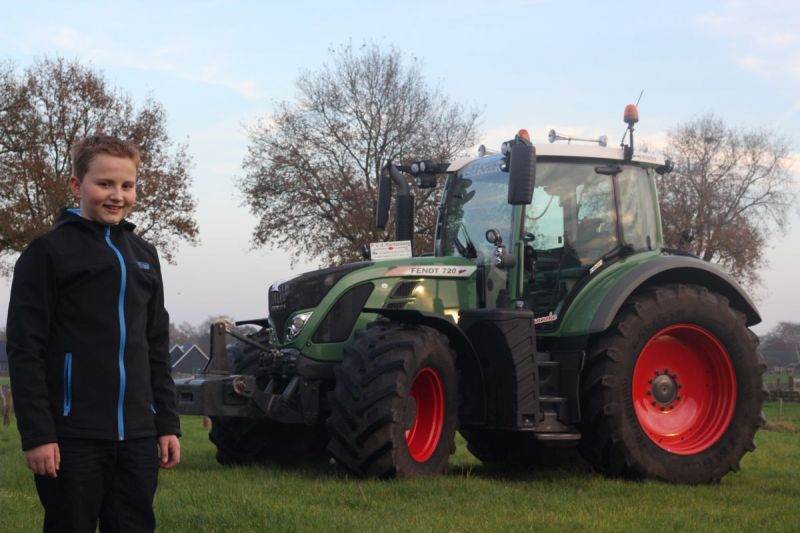 Patrick rijdt al op een Fendt (fotoserie)