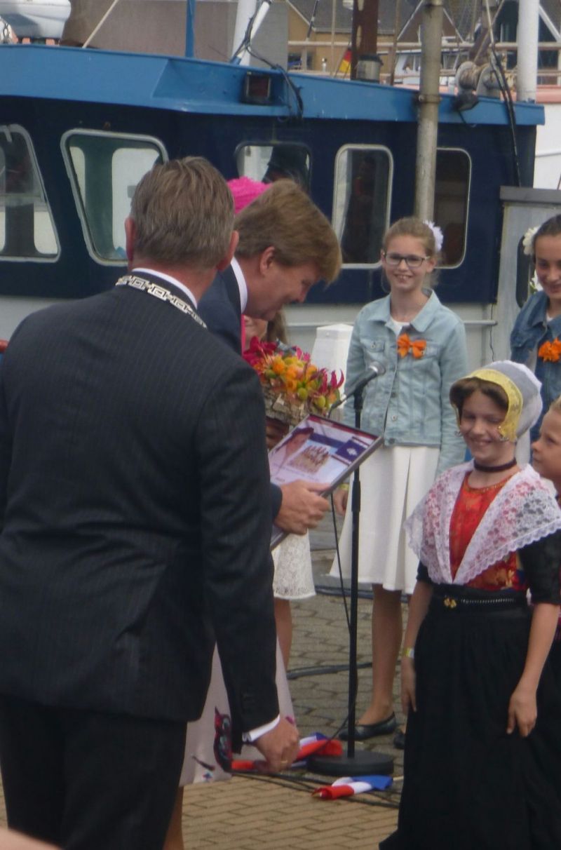 Op de foto met… koning Willem-Alexander en koningin Máxima