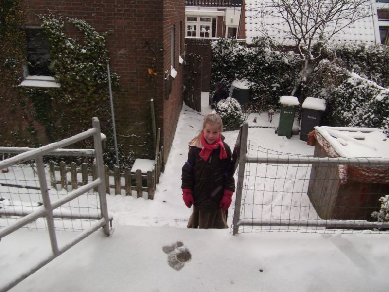Lekker kijken naar Kitslezers in de sneeuw!