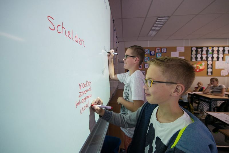 Pieter, Christian en Matthea zijn blij met reformatorisch onderwijs