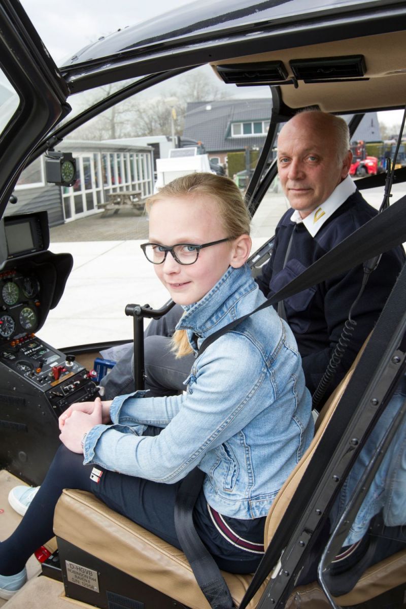 Aan twee wieken de lucht in