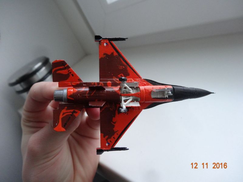 Robert maakte een F-16 van de Koninklijke Luchtmacht