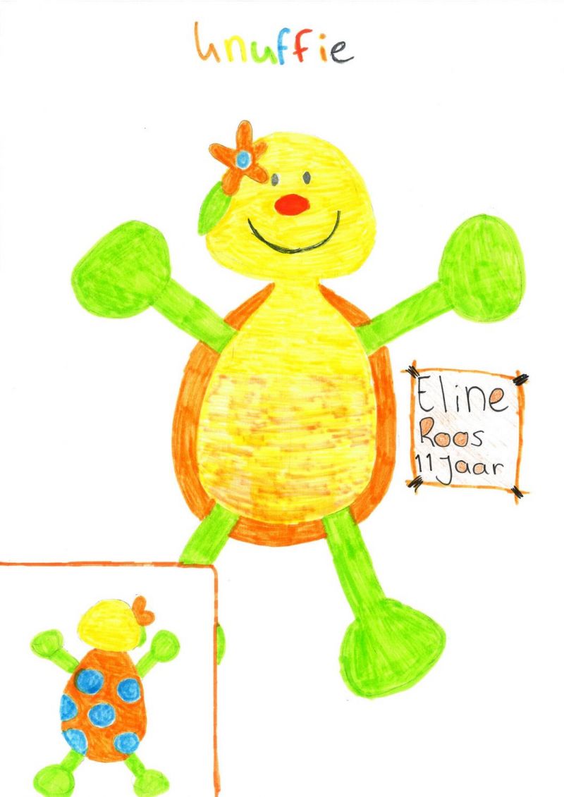 Knuffelige kleurplaten