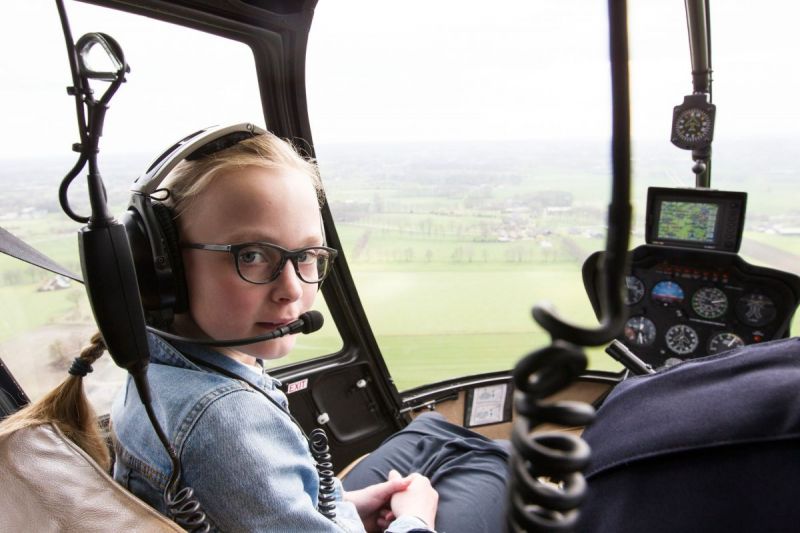 Aan twee wieken de lucht in