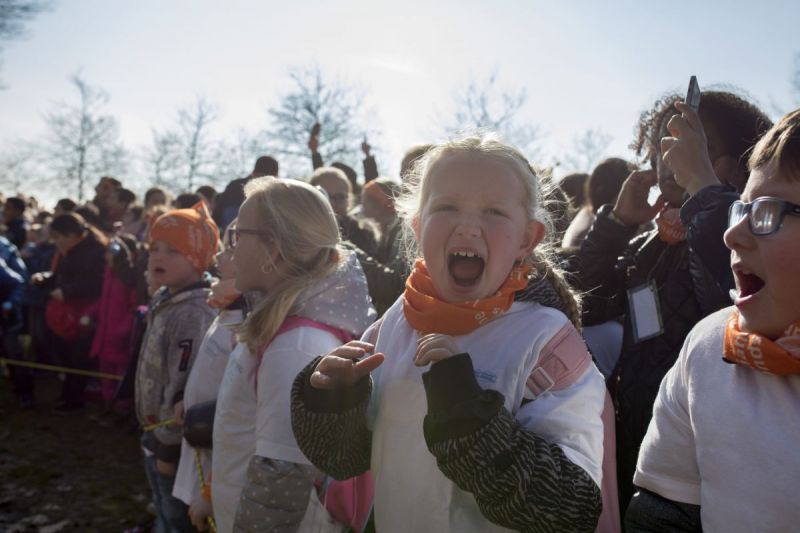 3000 kinderen verbreken schoolreisjerecord