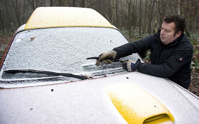Eerste sneeuw is gevallen in Nederland!