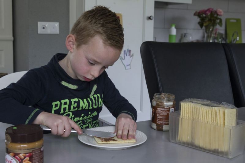 Een gewone boterham? Niet voor Renske en Joas!