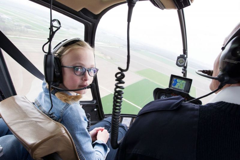 Aan twee wieken de lucht in