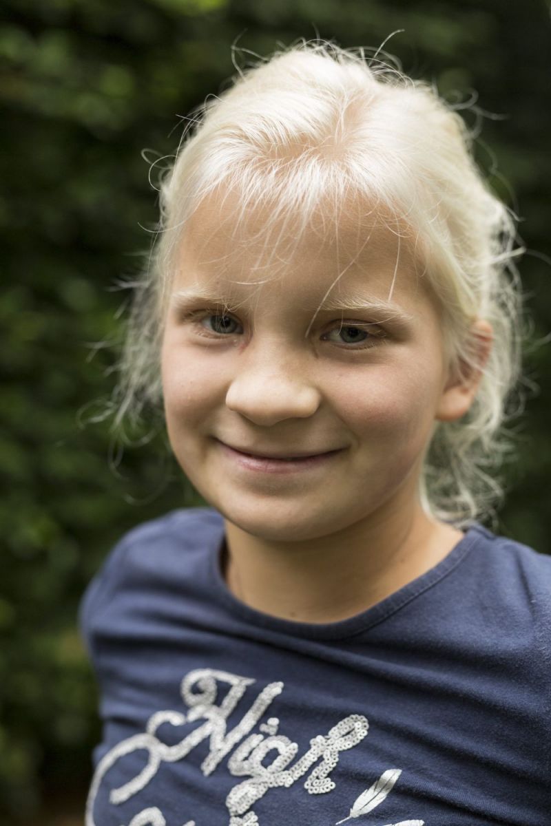 Disa (8) leeft soms als Viking