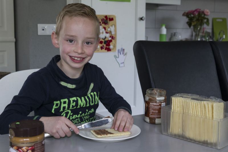 Een gewone boterham? Niet voor Renske en Joas!