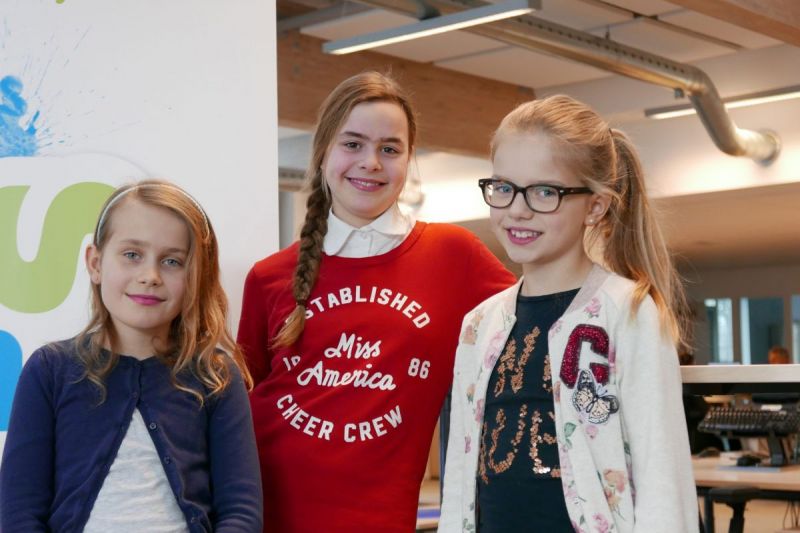 Julia, Emma en Rosa doen stoer werk voor kinderen in Uganda